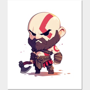 kratos Posters and Art